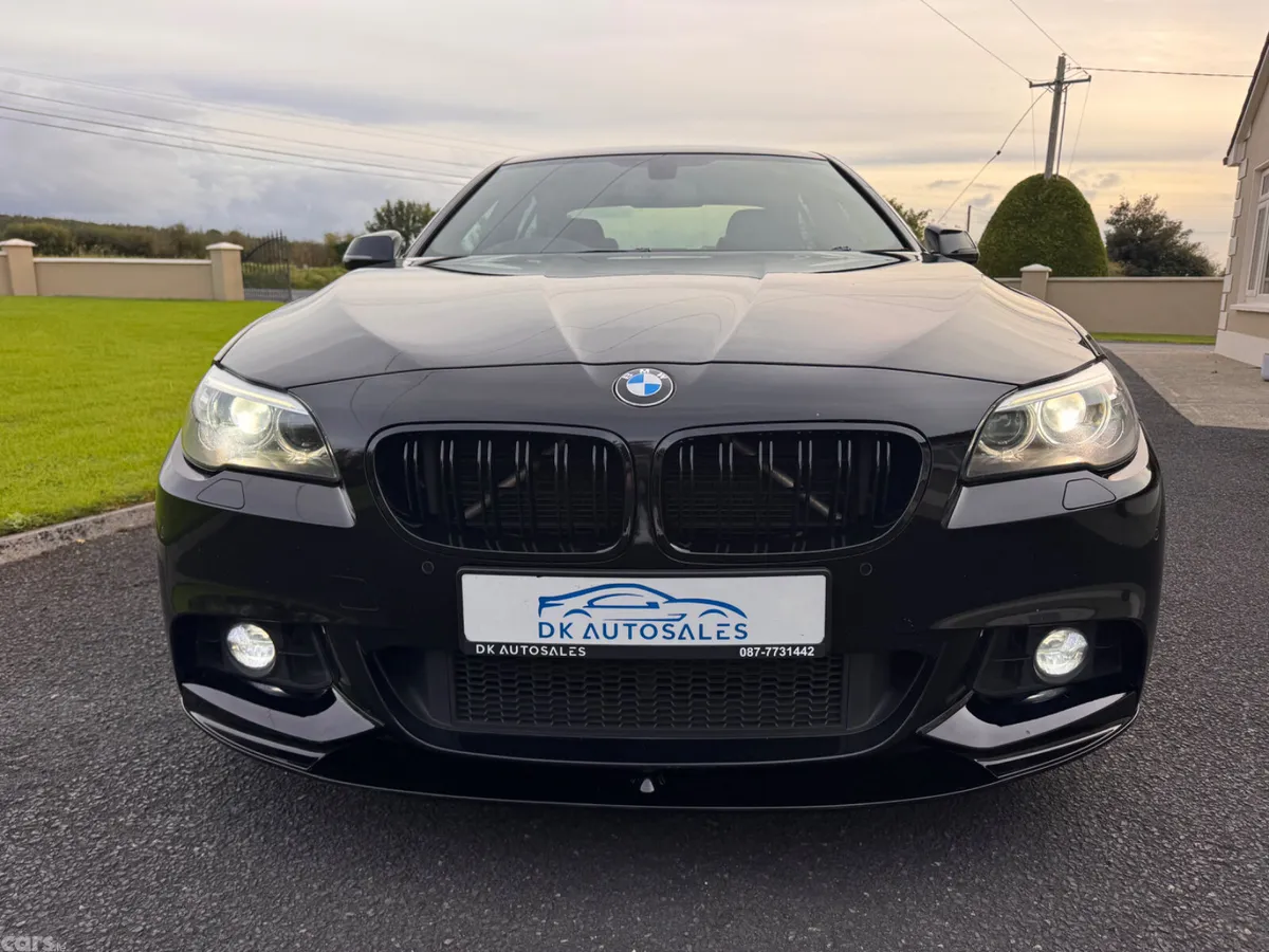 BMW 5-Series Saloon, Diesel, 2015, Black