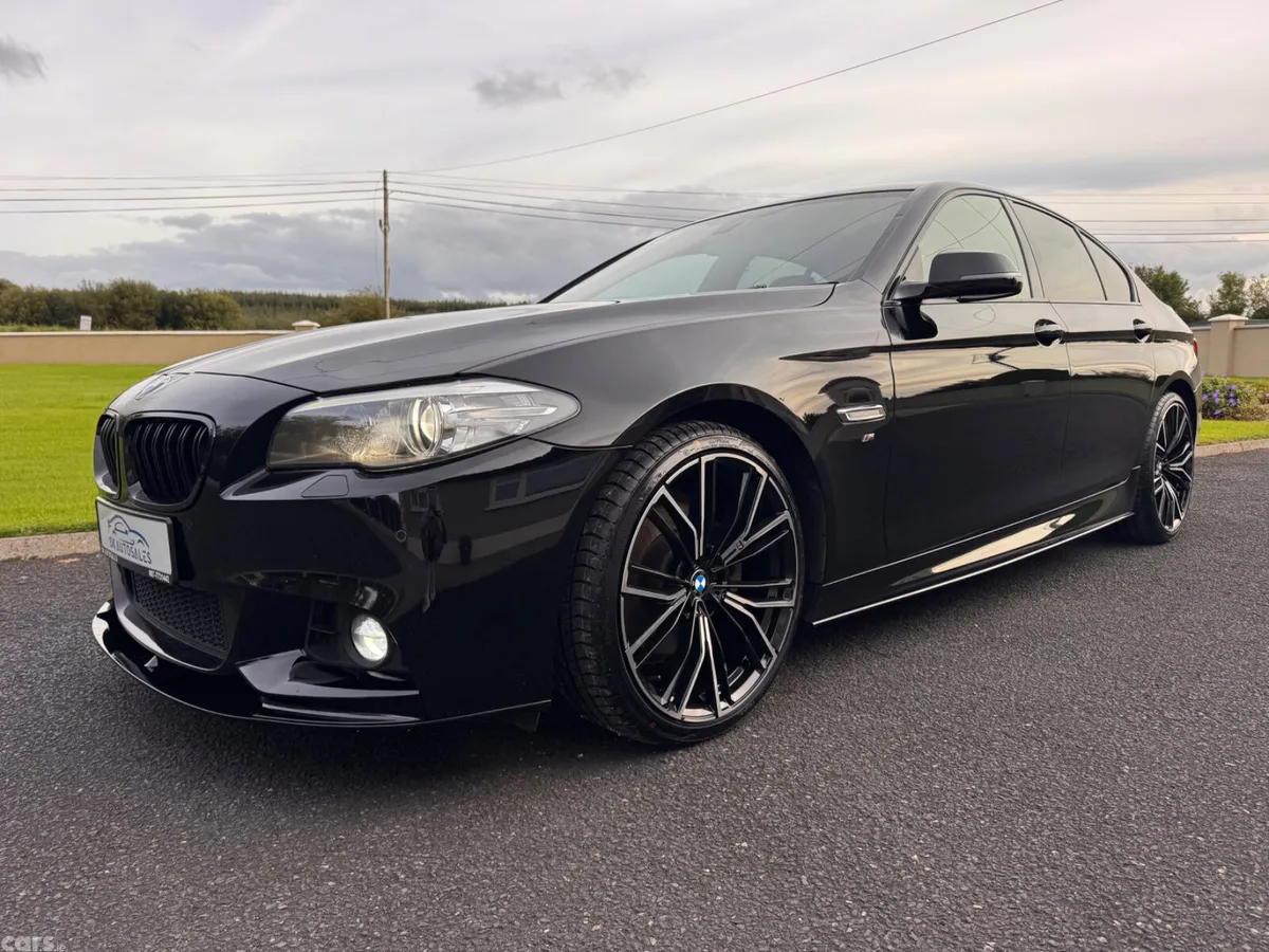 BMW 5-Series Saloon, Diesel, 2015, Black
