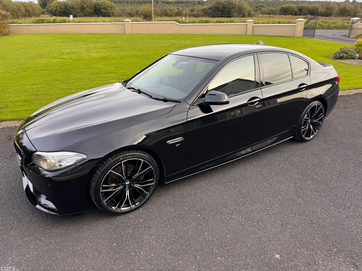 BMW 5-Series Saloon, Diesel, 2015, Black