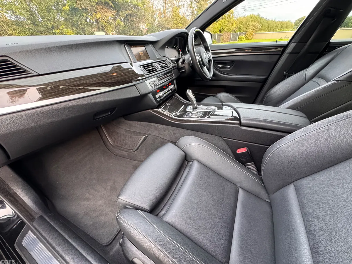 BMW 5-Series Saloon, Diesel, 2015, Black