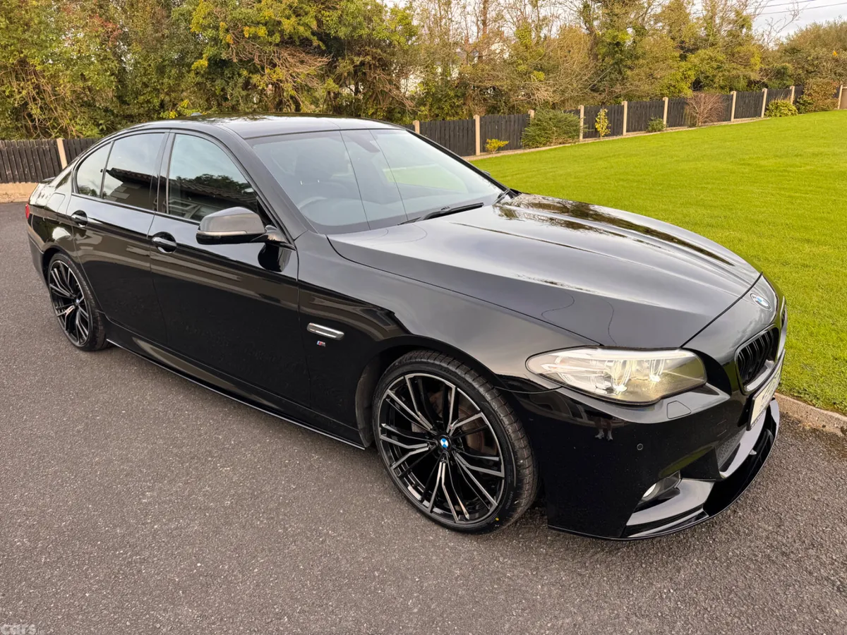BMW 5-Series Saloon, Diesel, 2015, Black