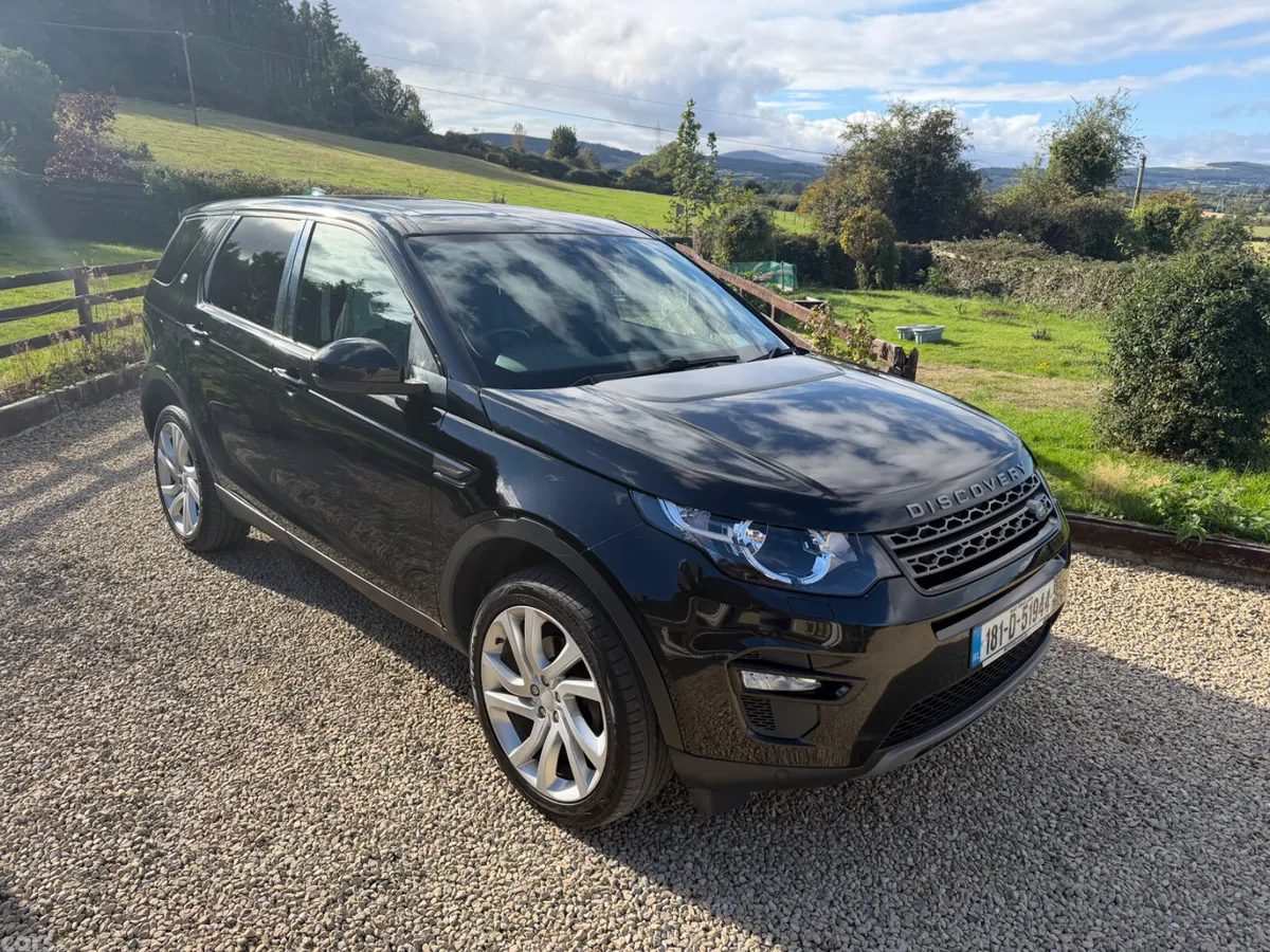 Land Rover Discovery Sport SUV, Diesel, 2018, Black
