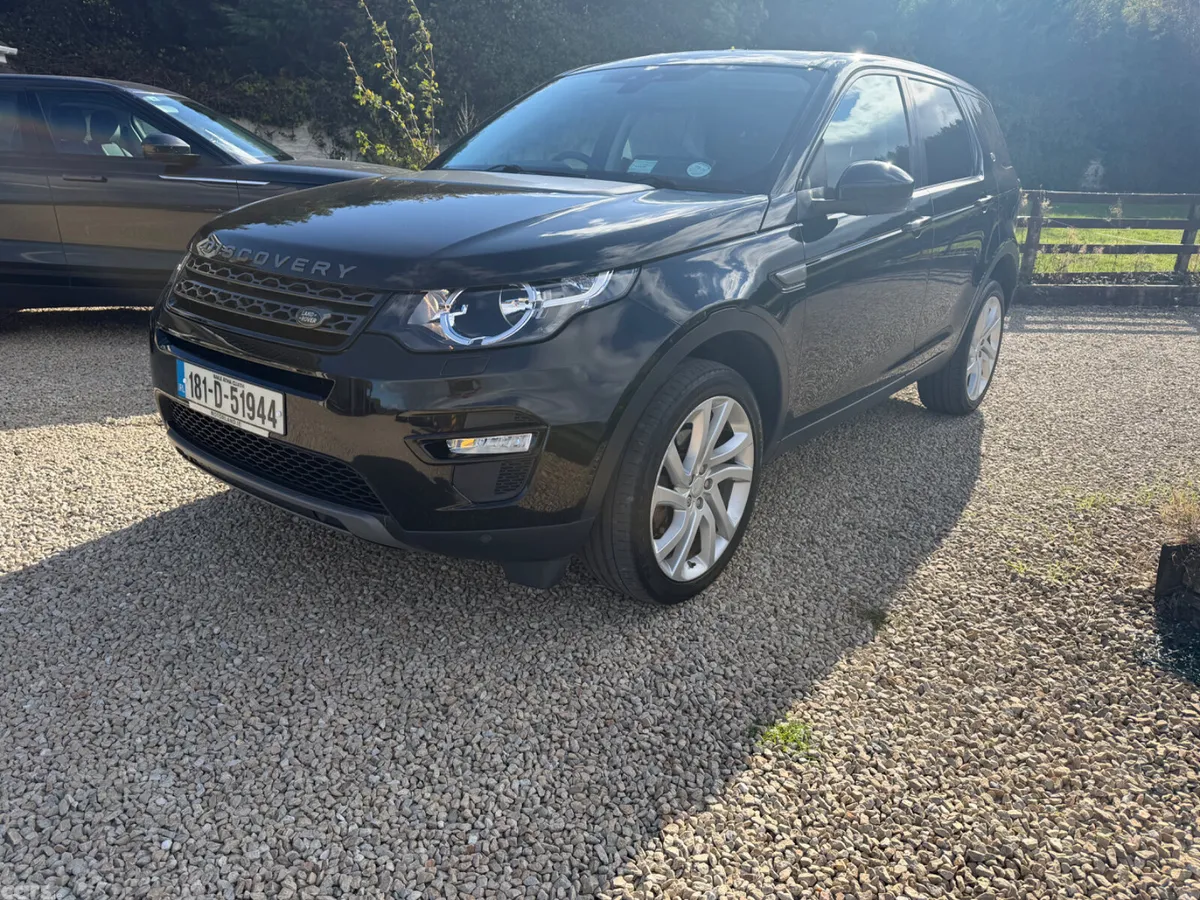 Land Rover Discovery Sport SUV, Diesel, 2018, Black