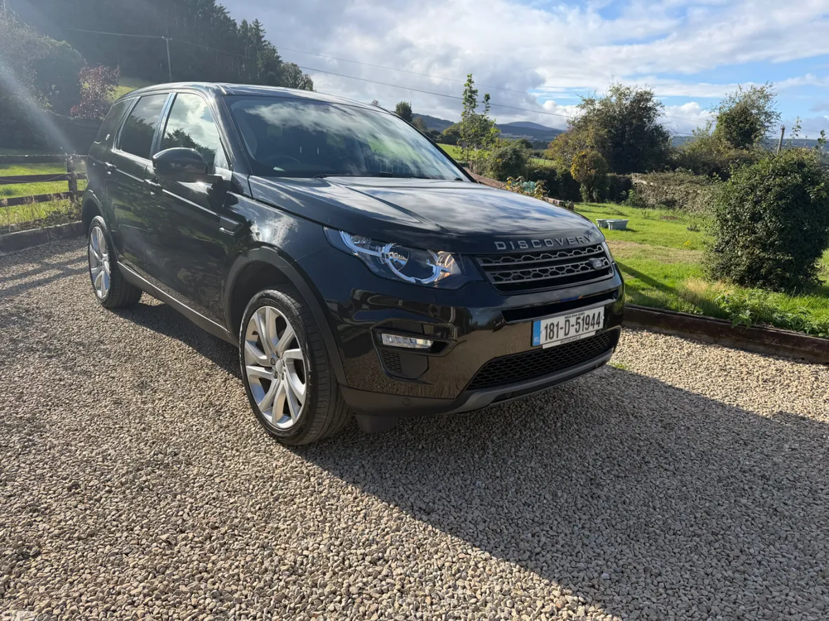 Land Rover Discovery Sport SUV, Diesel, 2018, Black