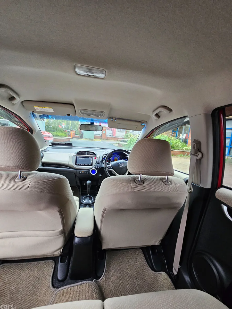 Honda Fit Hatchback, Petrol Hybrid, 2013, Red