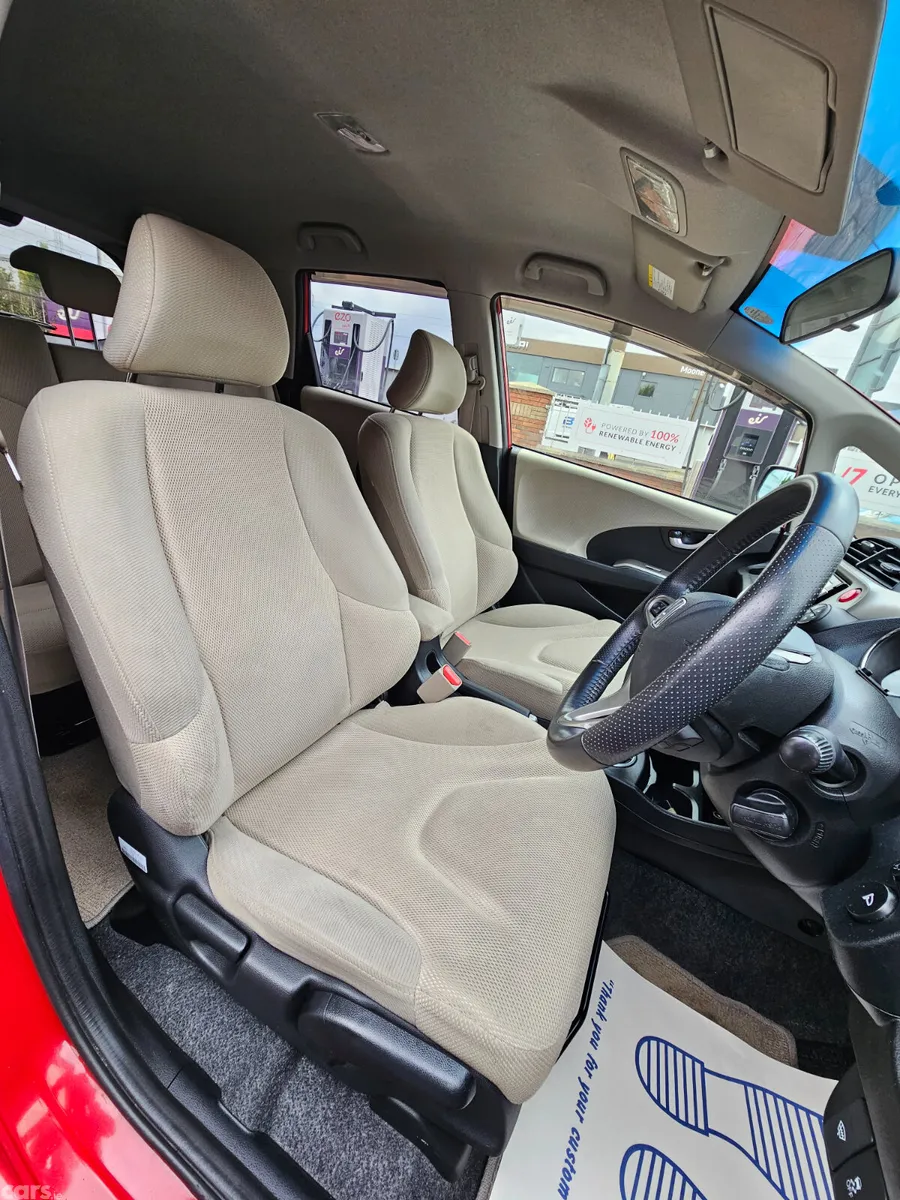 Honda Fit Hatchback, Petrol Hybrid, 2013, Red