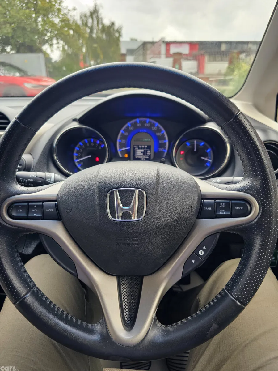 Honda Fit Hatchback, Petrol Hybrid, 2013, Red