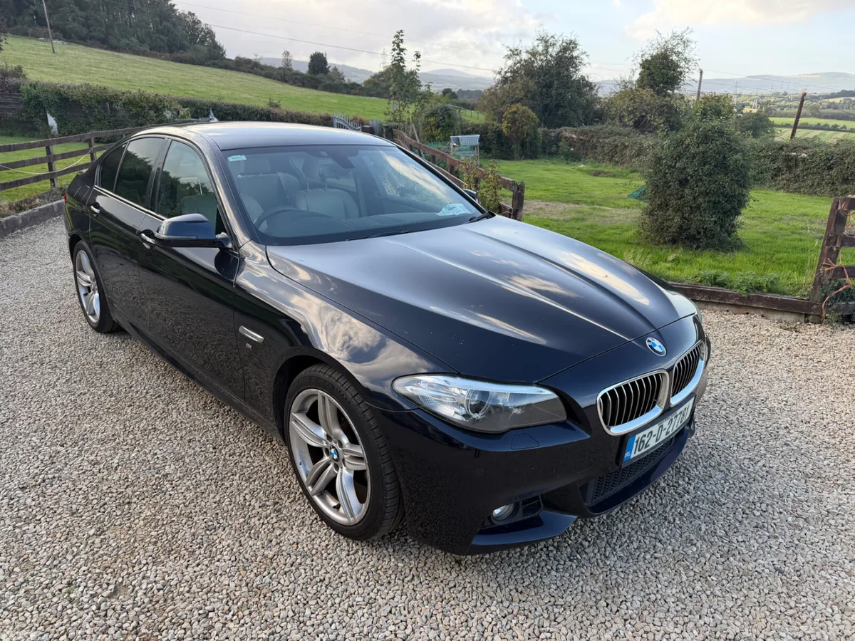 BMW 5-Series Saloon, Diesel, 2016, Black