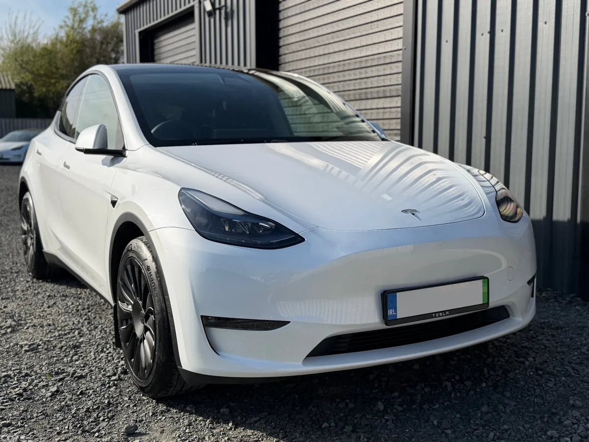 Tesla Model Y SUV, Electric, 2022, White