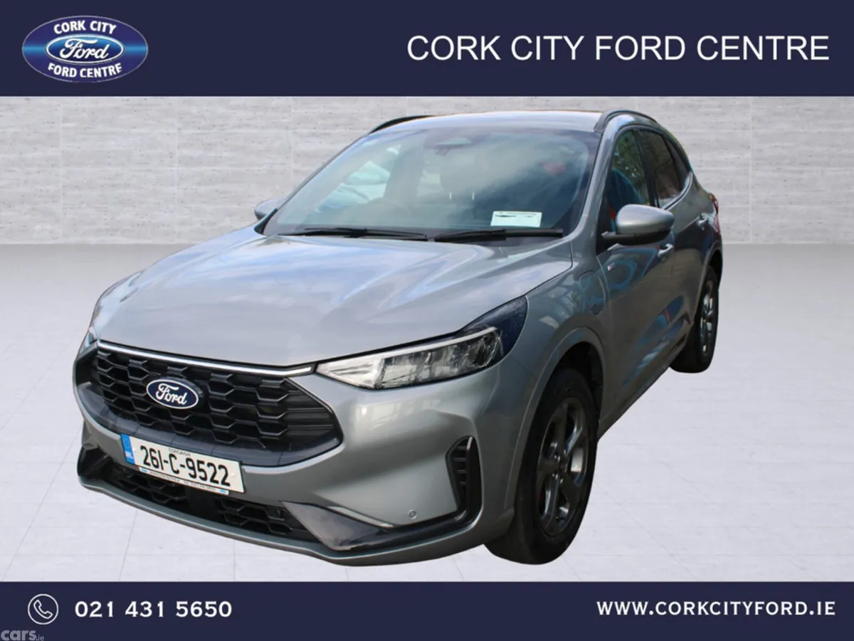 Ford Kuga MPV, Petrol Plug-in Hybrid, 2026, Grey