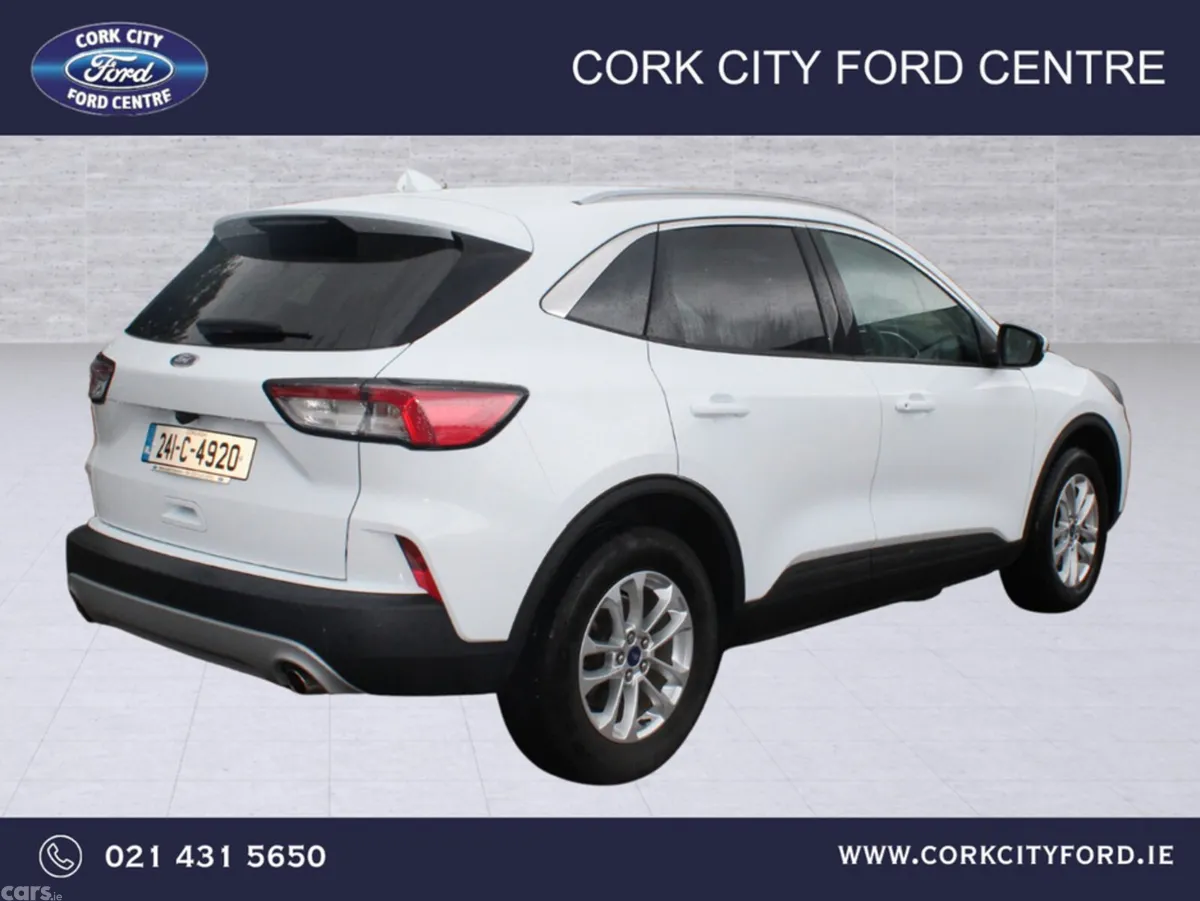 Ford Kuga MPV, Petrol Plug-in Hybrid, 2024, White