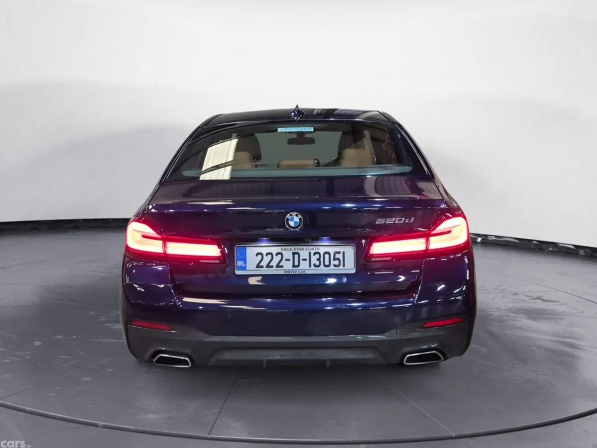 BMW 5-Series Saloon, Diesel, 2022, Blue