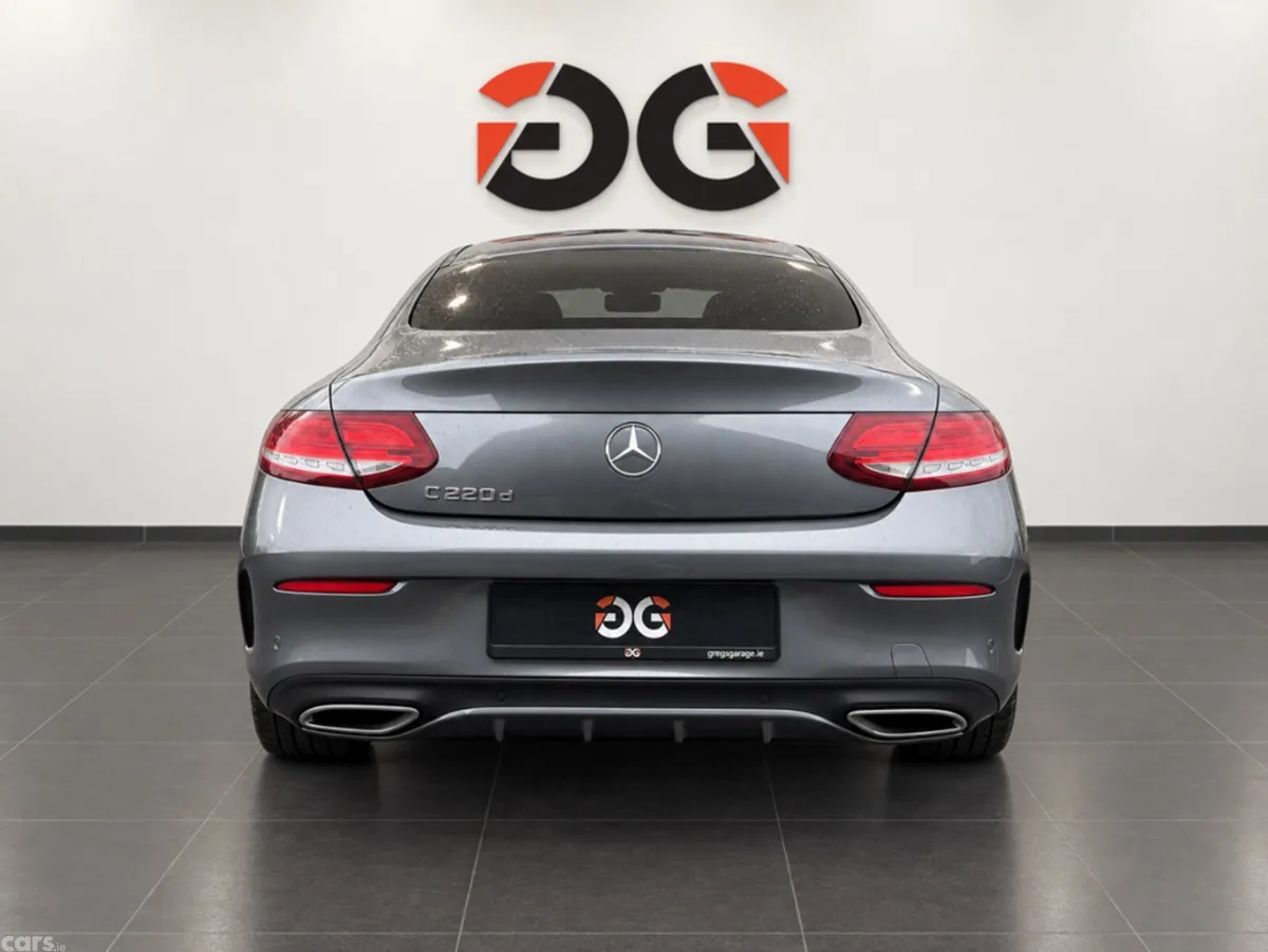 Mercedes-Benz C-Class Coupe, Diesel, 2017, Grey