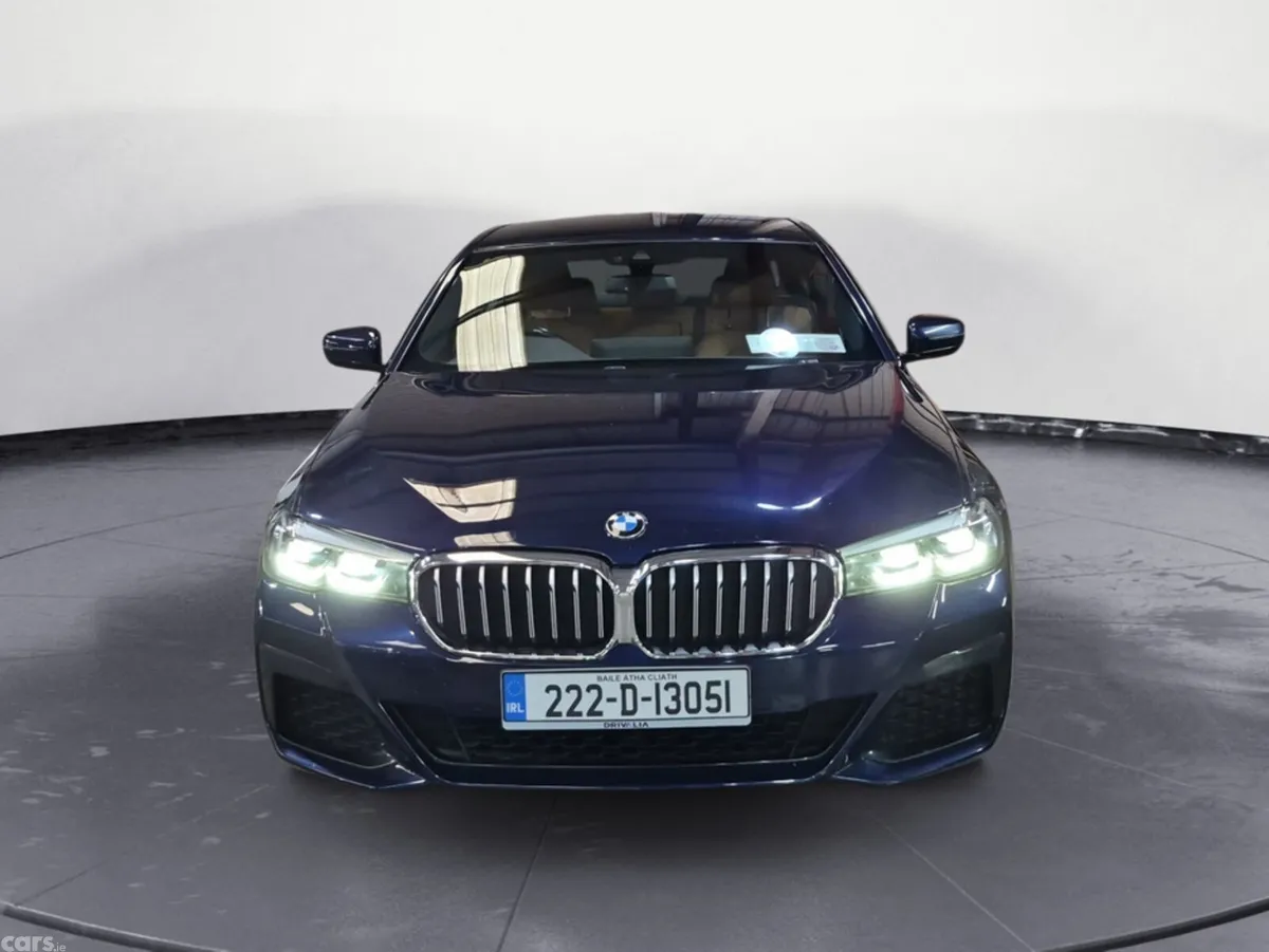 BMW 5-Series Saloon, Diesel, 2022, Blue