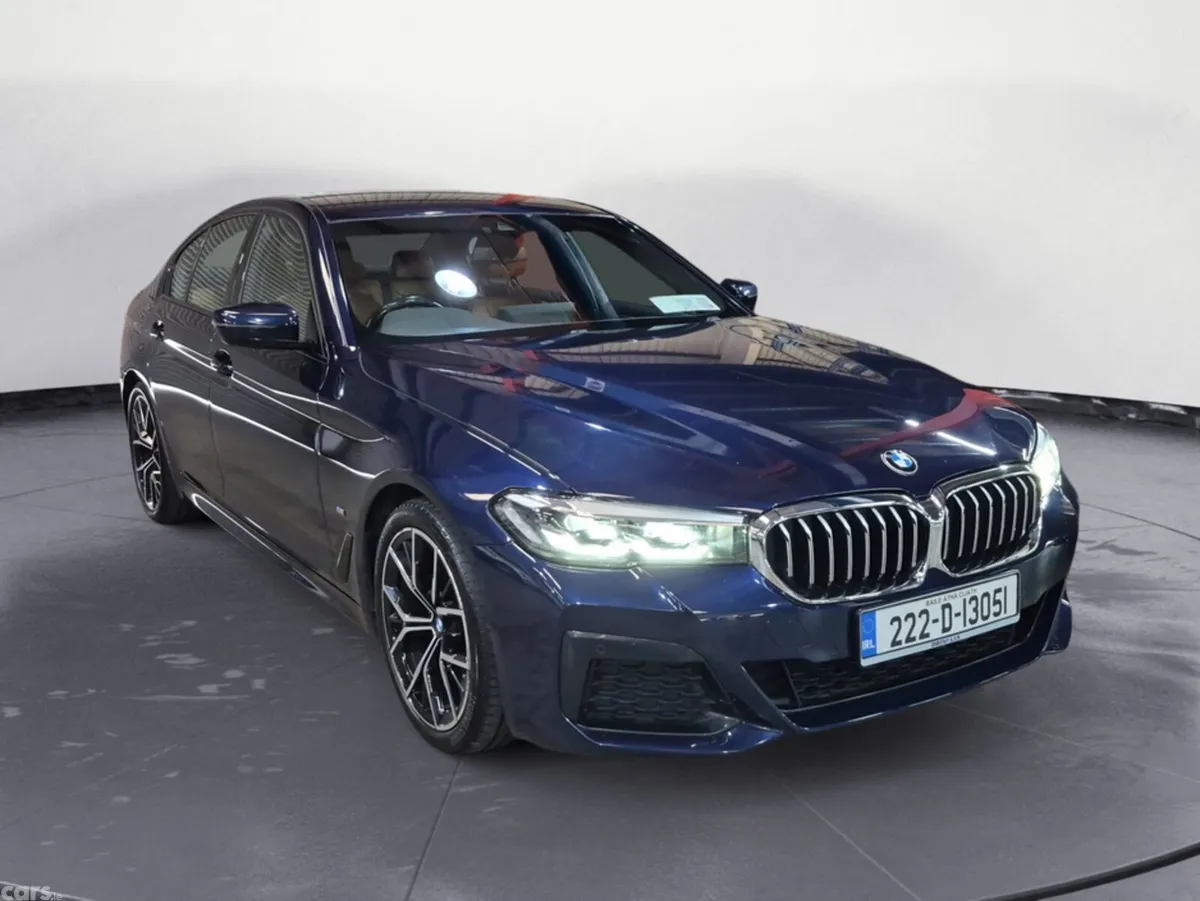 BMW 5-Series Saloon, Diesel, 2022, Blue