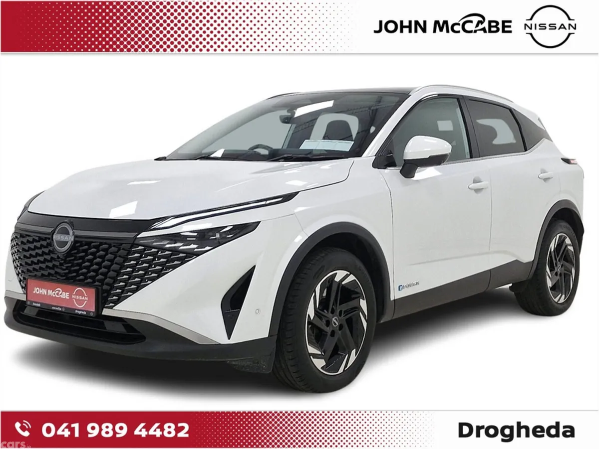 Nissan Qashqai MPV, Petrol Hybrid, 2026, White