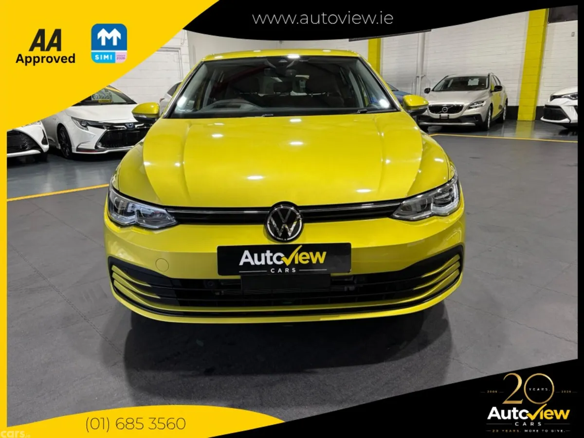 Volkswagen e-Golf Hatchback, Petrol Hybrid, 2022, Yellow