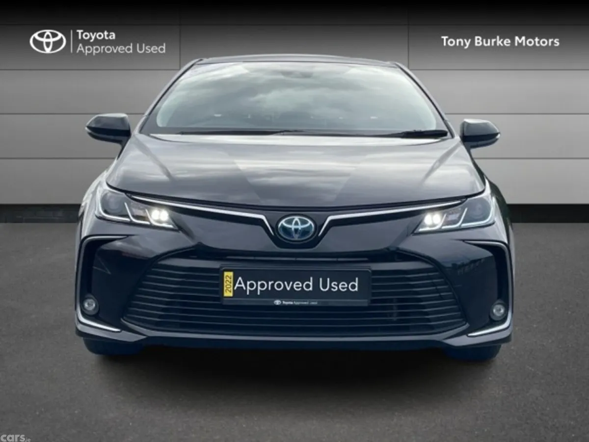 Toyota Corolla Saloon, Petrol Hybrid, 2022, Black