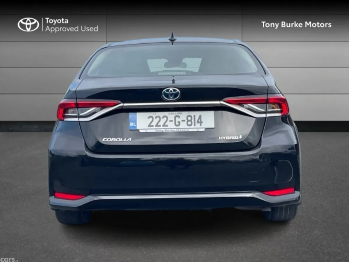 Toyota Corolla Saloon, Petrol Hybrid, 2022, Black