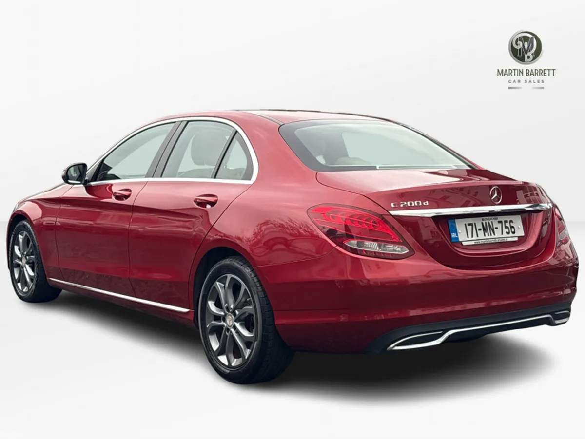 Mercedes-Benz C-Class Saloon, Diesel, 2017, Red