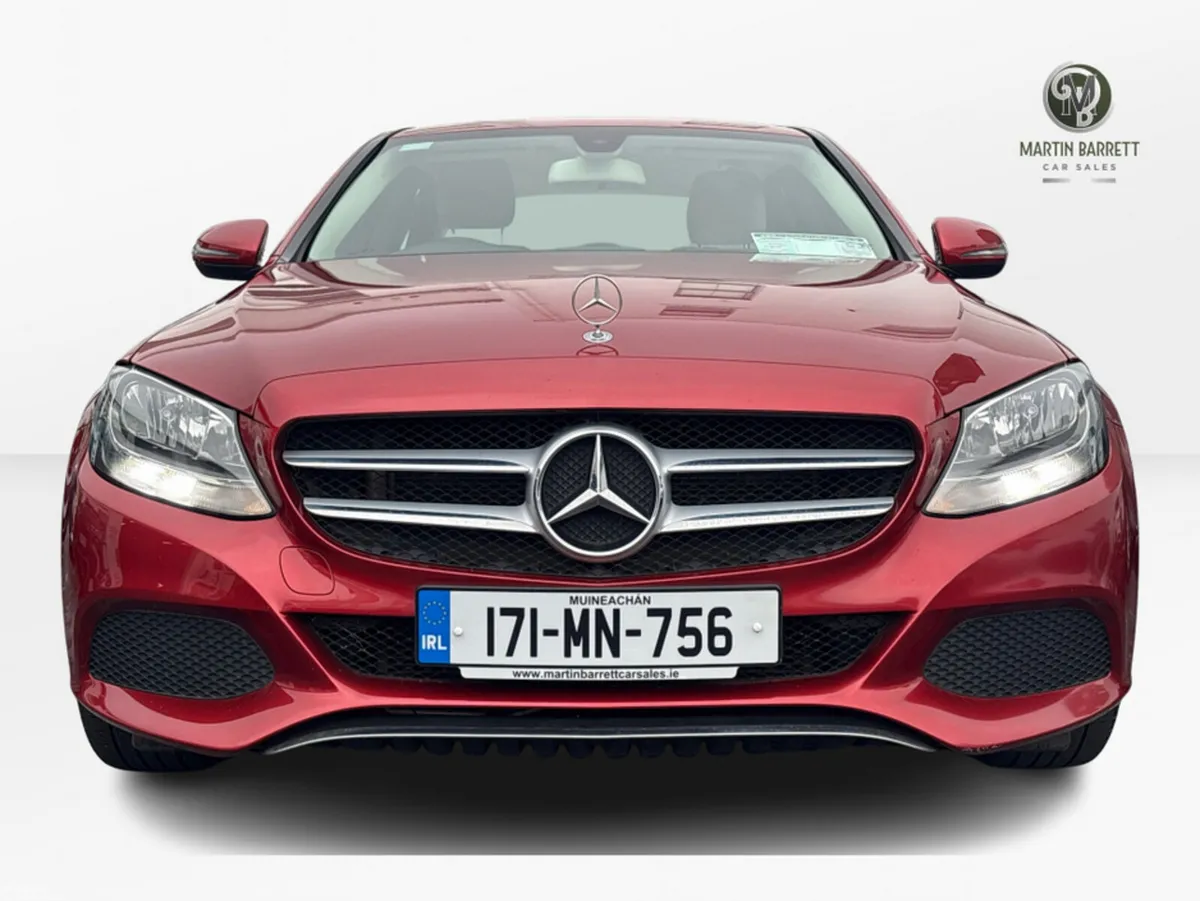 Mercedes-Benz C-Class Saloon, Diesel, 2017, Red