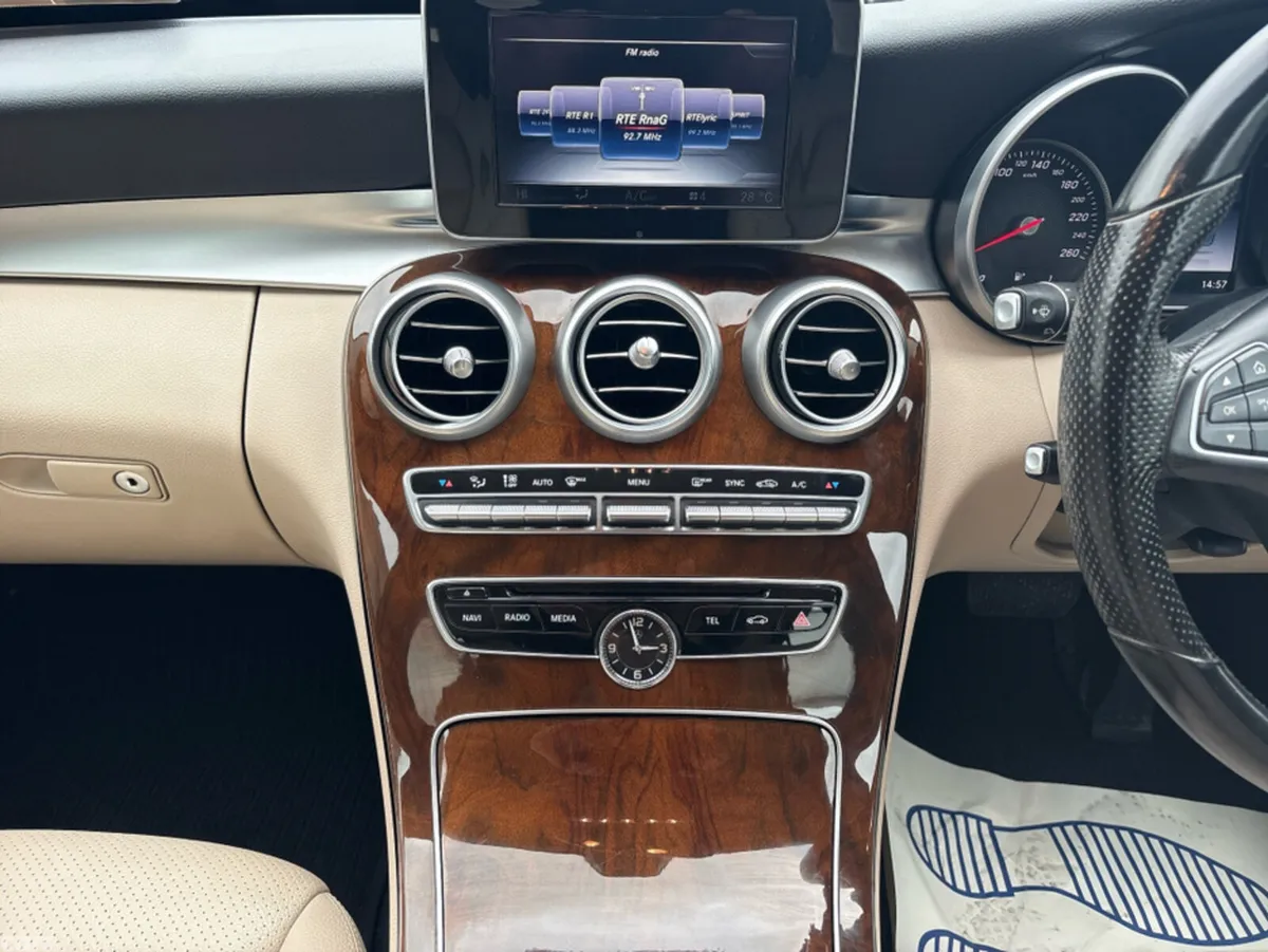 Mercedes-Benz C-Class Saloon, Diesel, 2017, Red