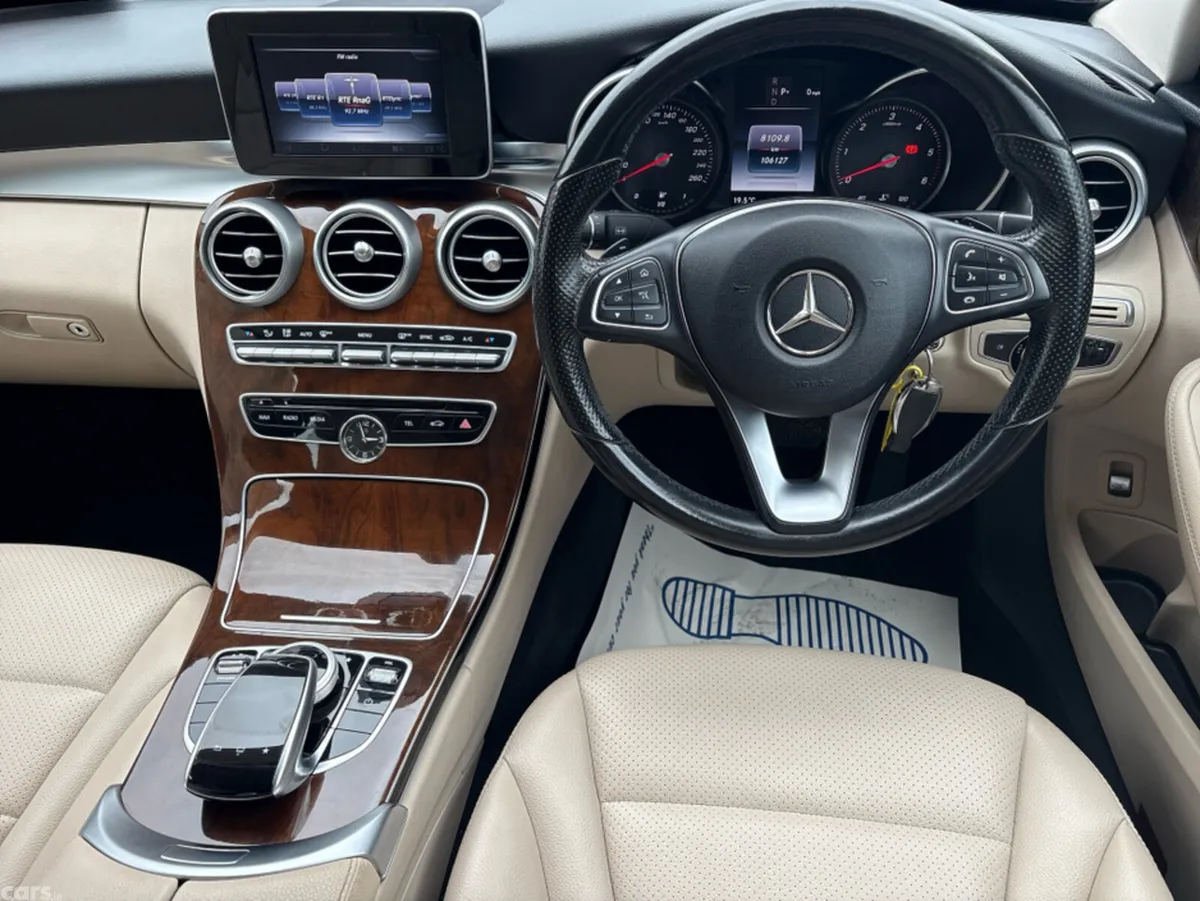 Mercedes-Benz C-Class Saloon, Diesel, 2017, Red