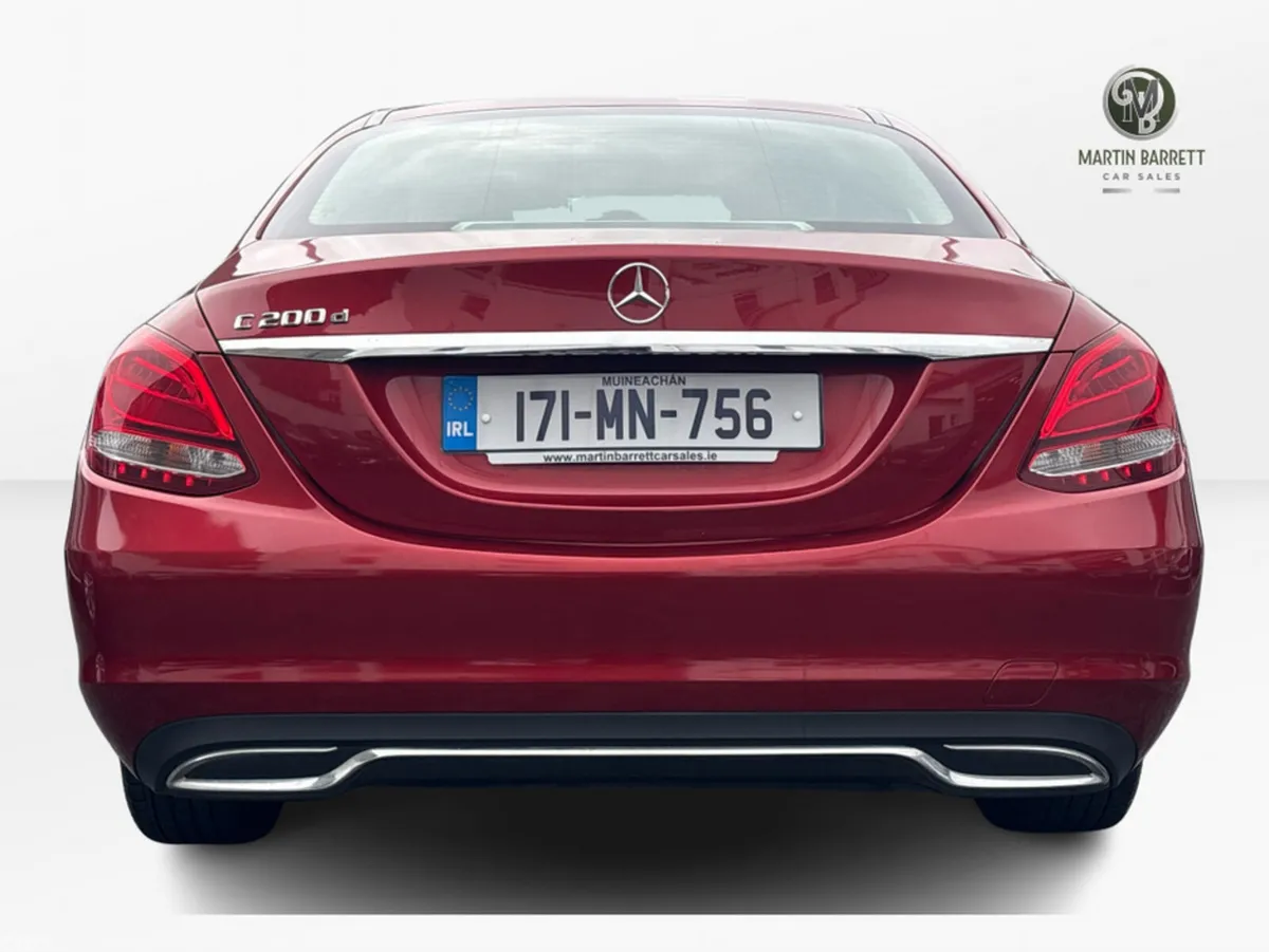 Mercedes-Benz C-Class Saloon, Diesel, 2017, Red