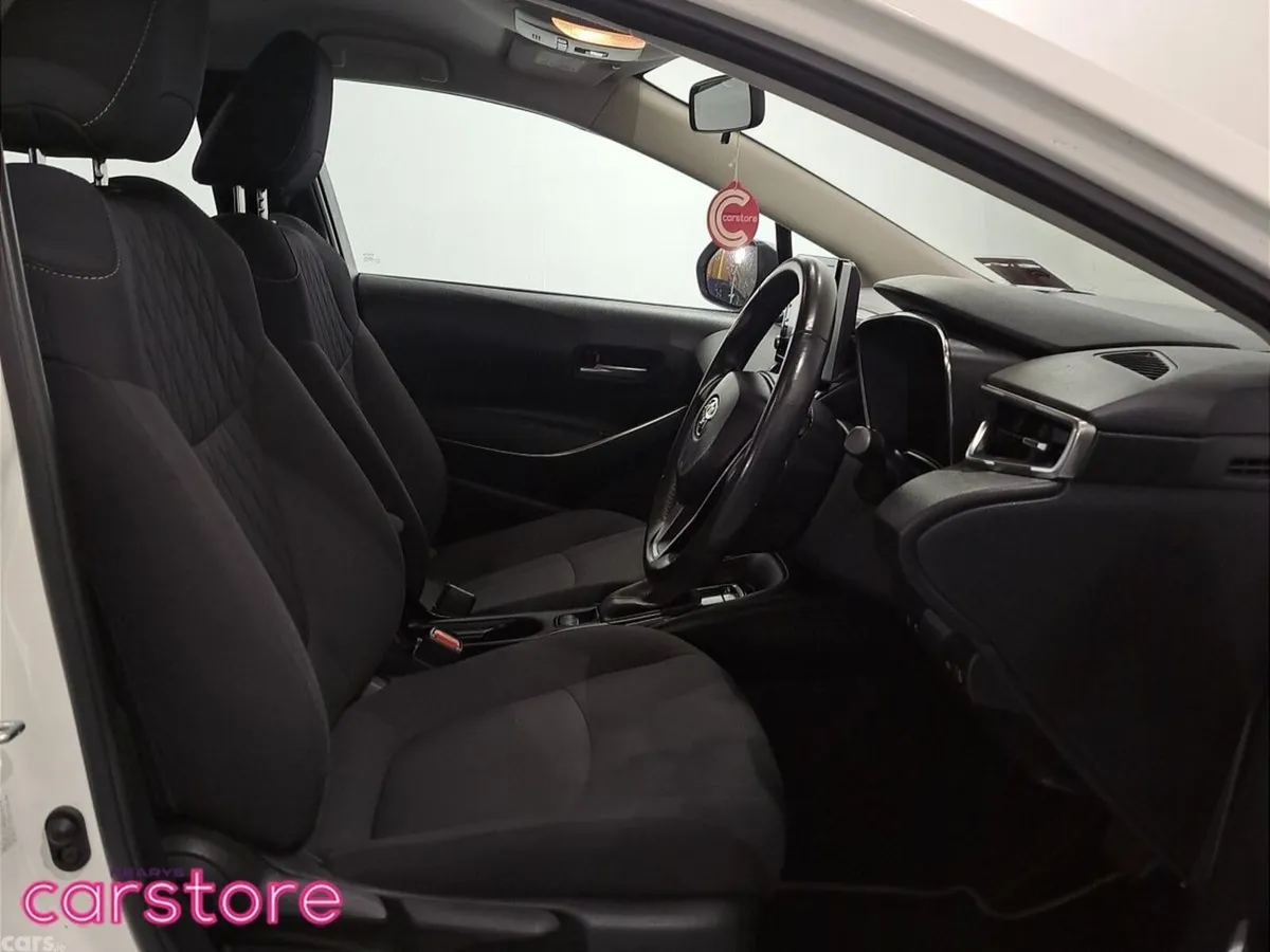 Toyota Corolla Saloon, Petrol Hybrid, 2021, White