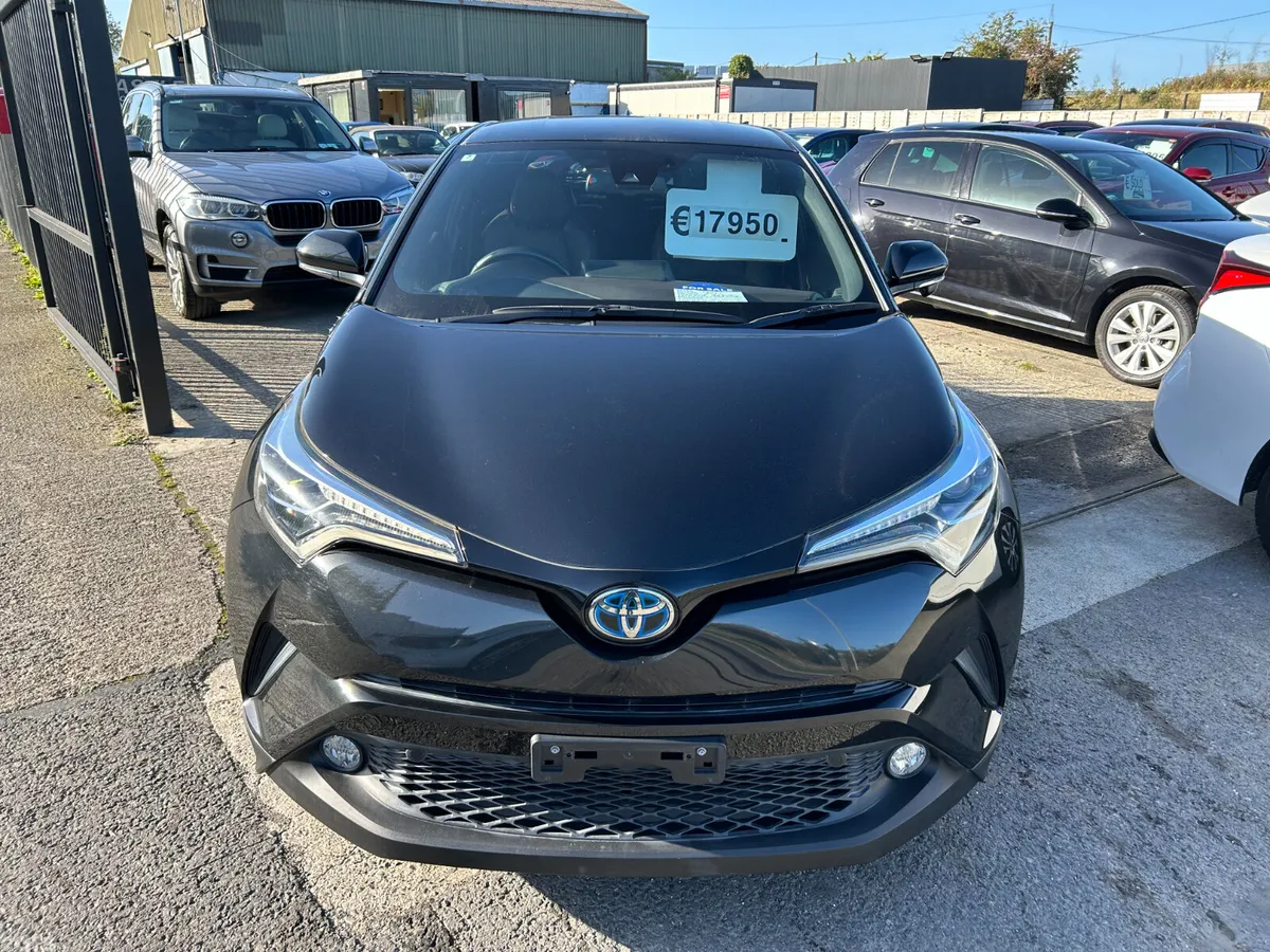 Toyota C-HR Hatchback, Petrol Hybrid, 2018, Black