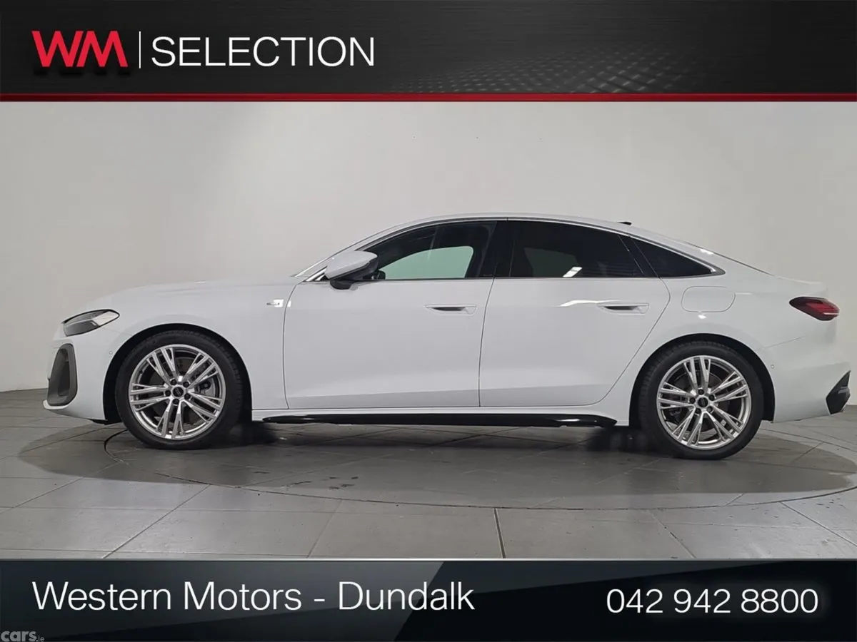Audi A5 Saloon, Petrol Plug-in Hybrid, 2025, White