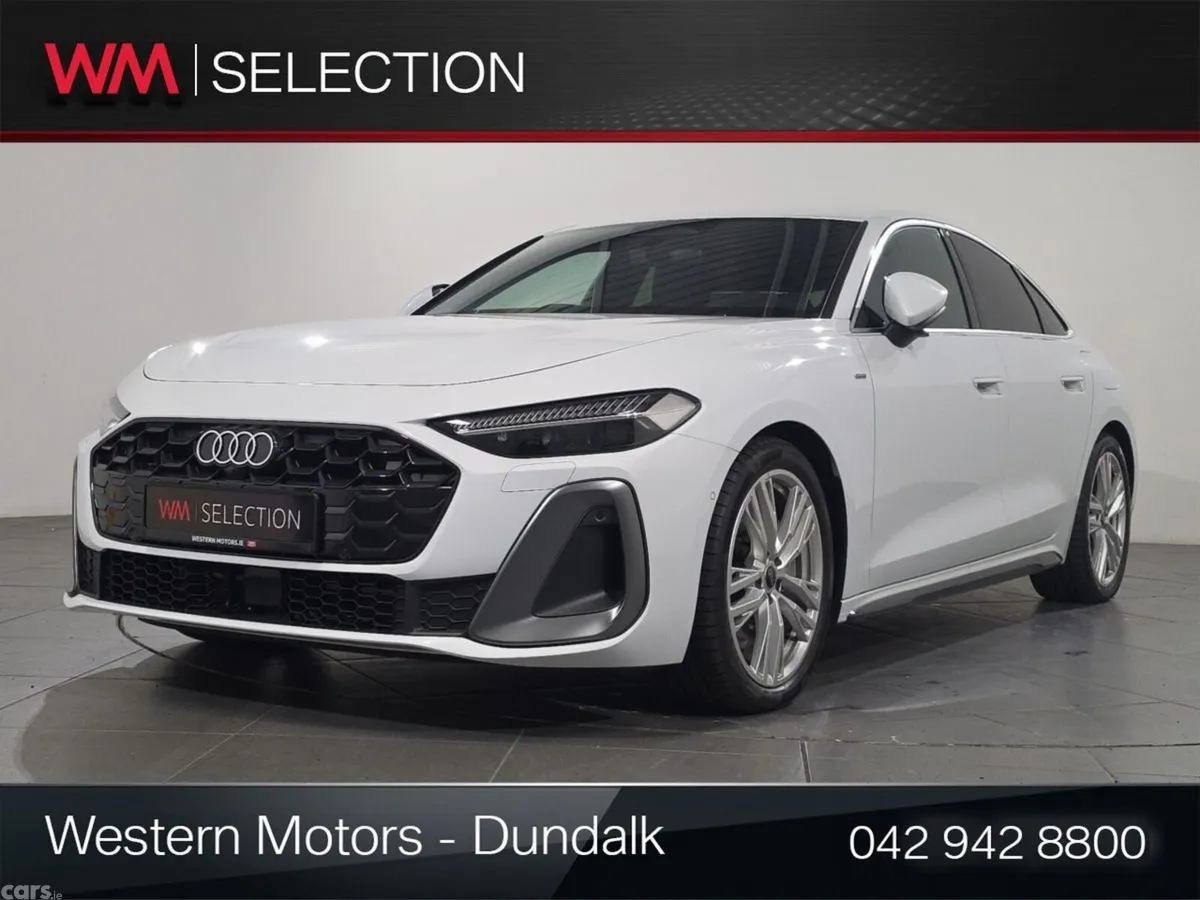 Audi A5 Saloon, Petrol Plug-in Hybrid, 2025, White