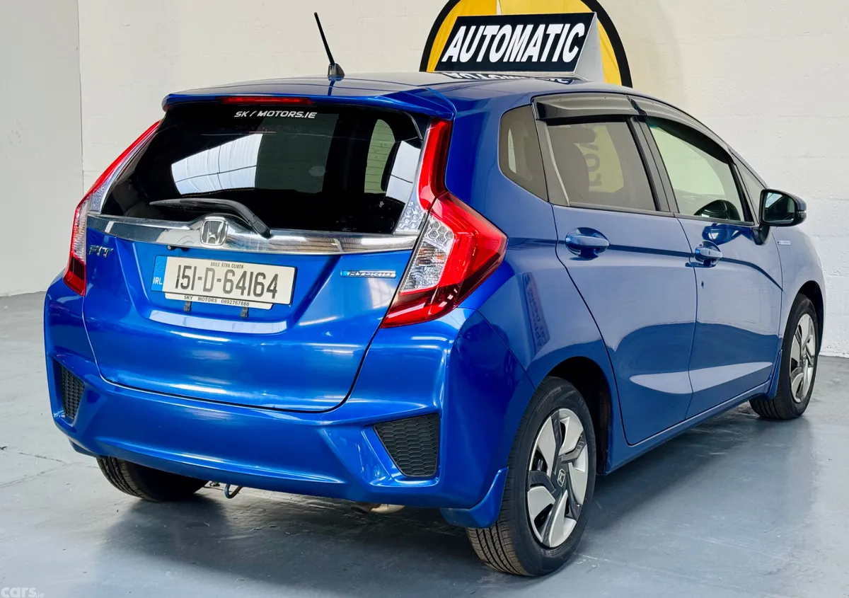 Honda Fit Hatchback, Petrol Hybrid, 2015, Blue