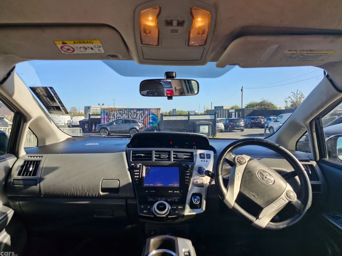 Toyota Prius MPV, Petrol Hybrid, 2013, Silver