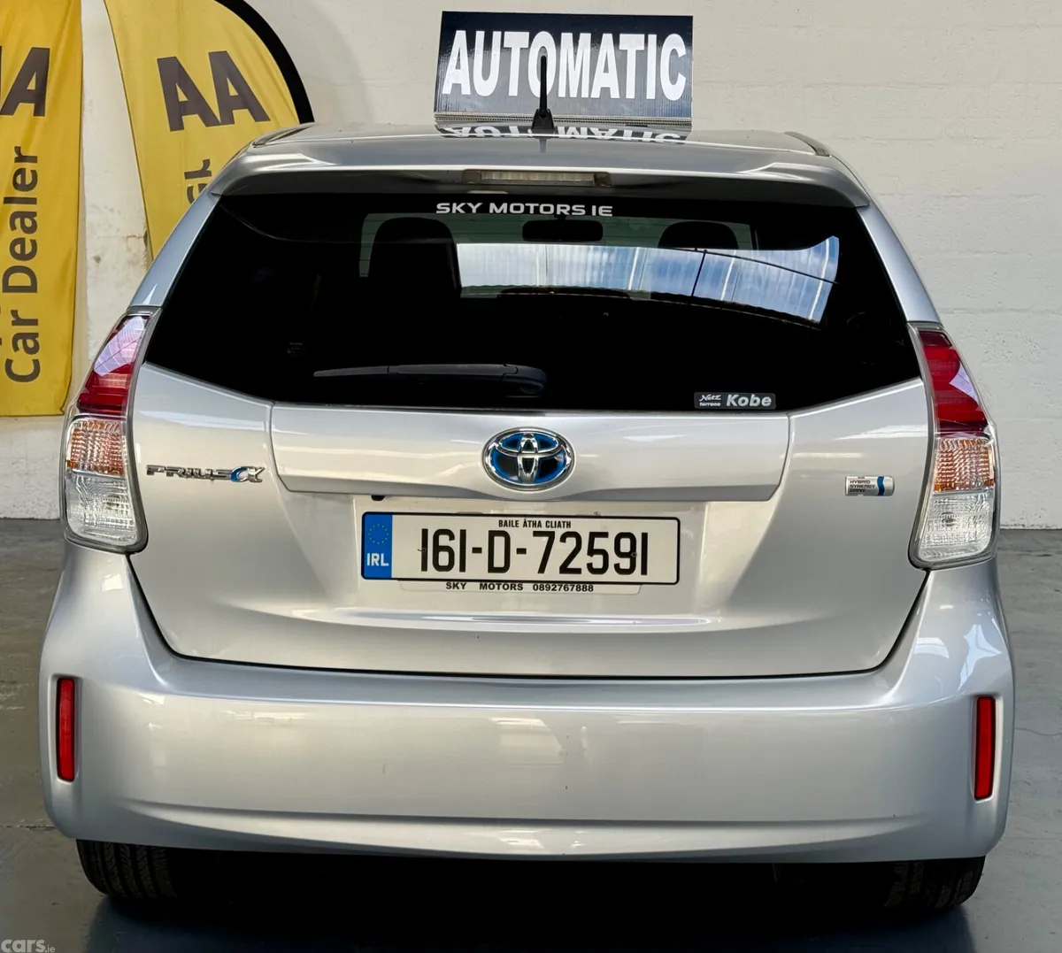 Toyota Prius MPV, Petrol Hybrid, 2016, Silver