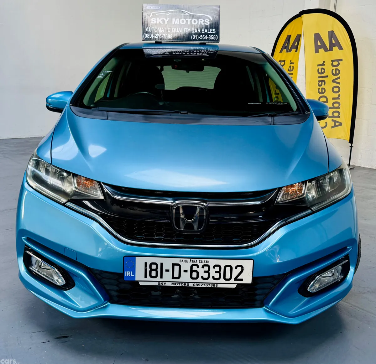 Honda Fit Hatchback, Petrol Hybrid, 2018, Blue