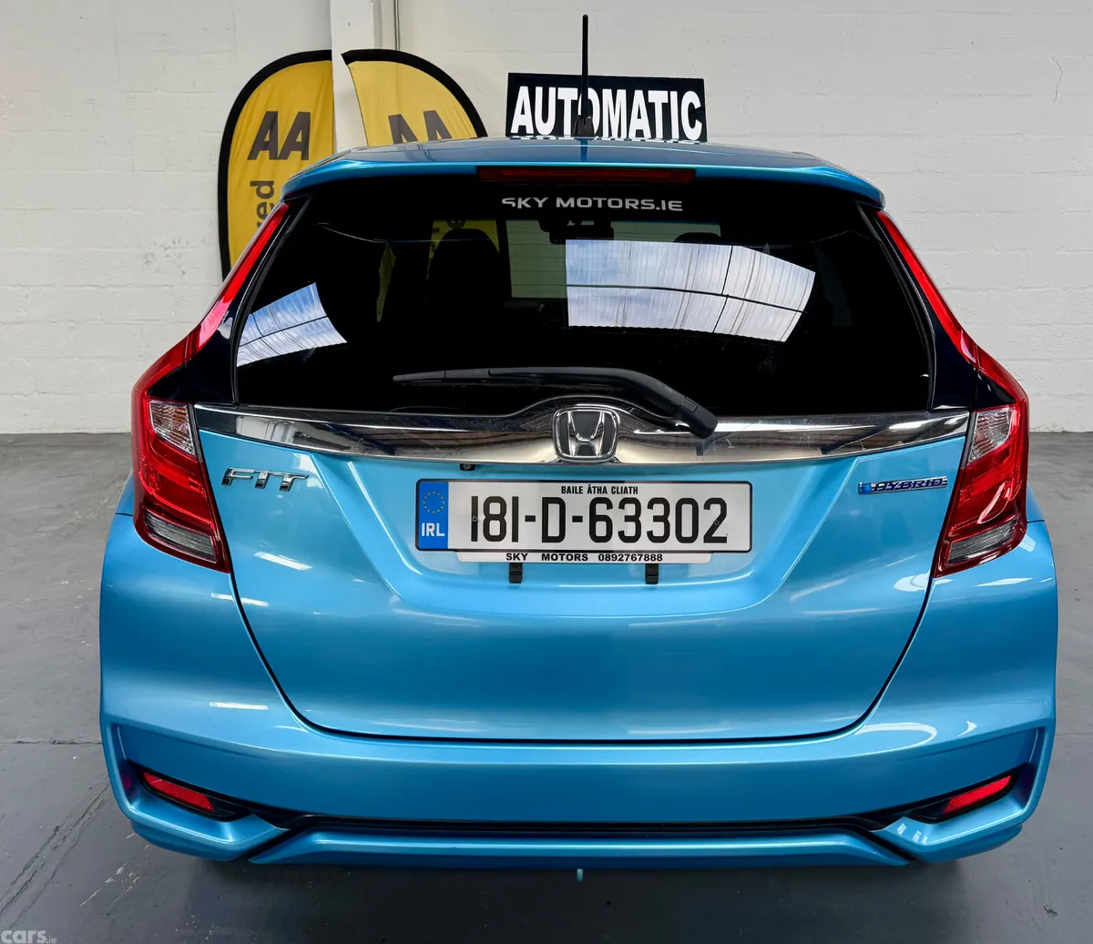 Honda Fit Hatchback, Petrol Hybrid, 2018, Blue