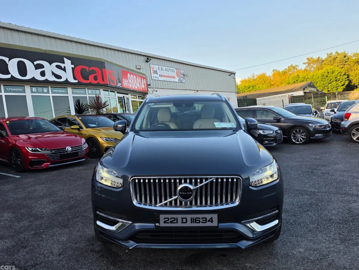 Volvo XC90 SUV, Petrol Plug-in Hybrid, 2022, Blue