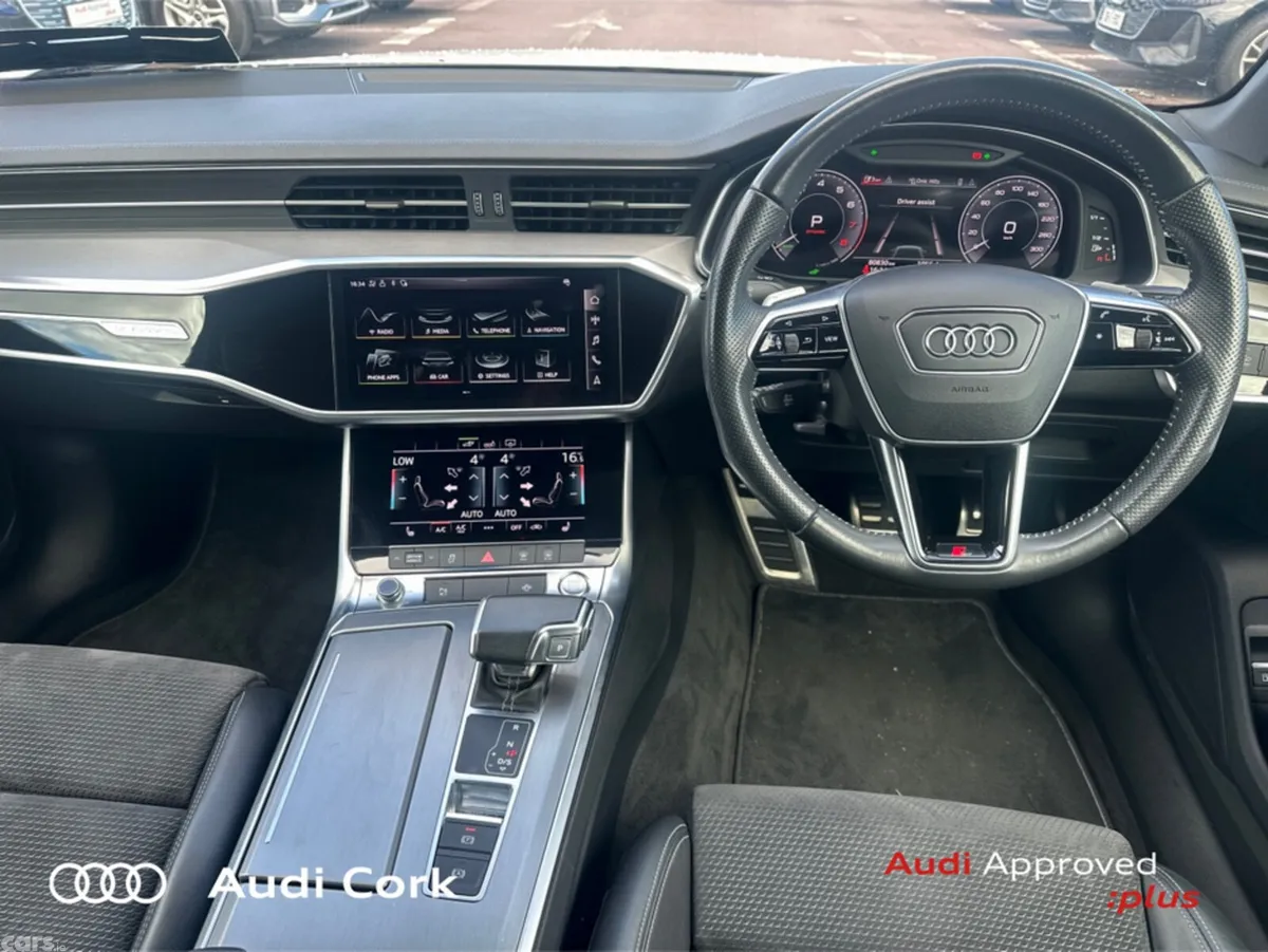 Audi A6 Saloon, Petrol Plug-in Hybrid, 2021, White