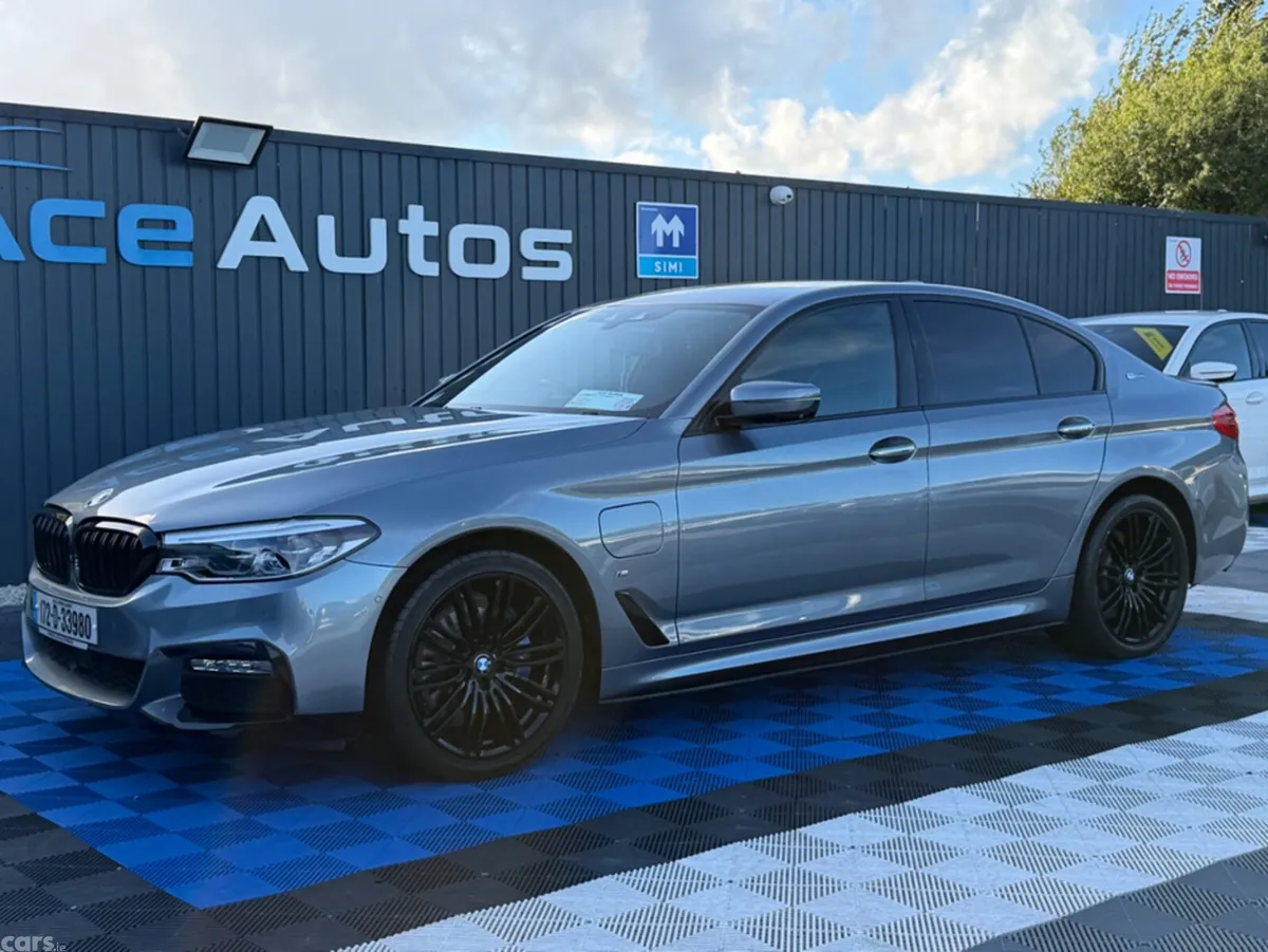 BMW 5-Series Saloon, Petrol Plug-in Hybrid, 2017, Grey