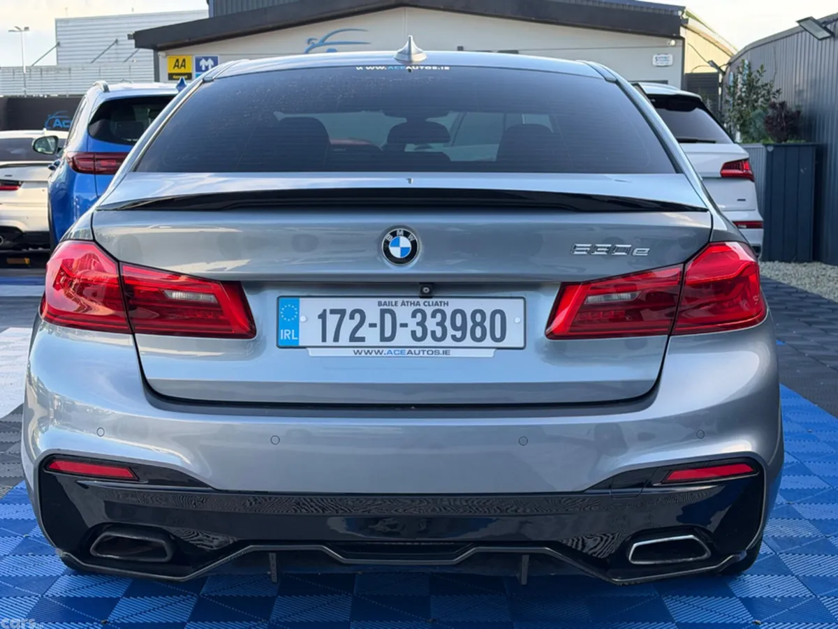 BMW 5-Series Saloon, Petrol Plug-in Hybrid, 2017, Grey
