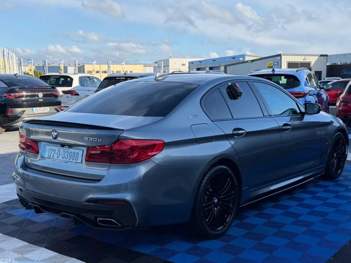 BMW 5-Series Saloon, Petrol Plug-in Hybrid, 2017, Grey