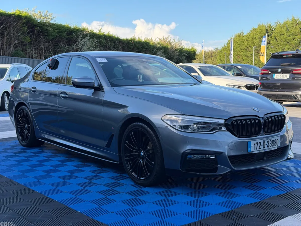 BMW 5-Series Saloon, Petrol Plug-in Hybrid, 2017, Grey