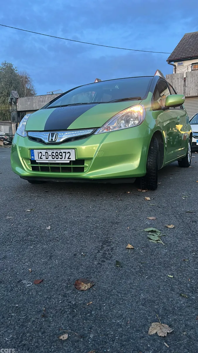 Honda Fit Hatchback, Petrol Hybrid, 2012, Green