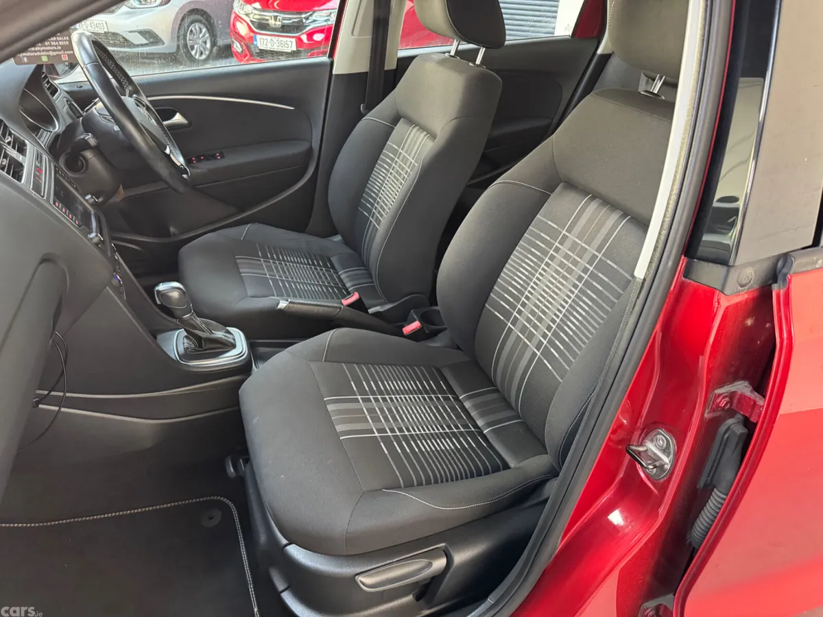 Volkswagen Polo Hatchback, Petrol, 2015, Red