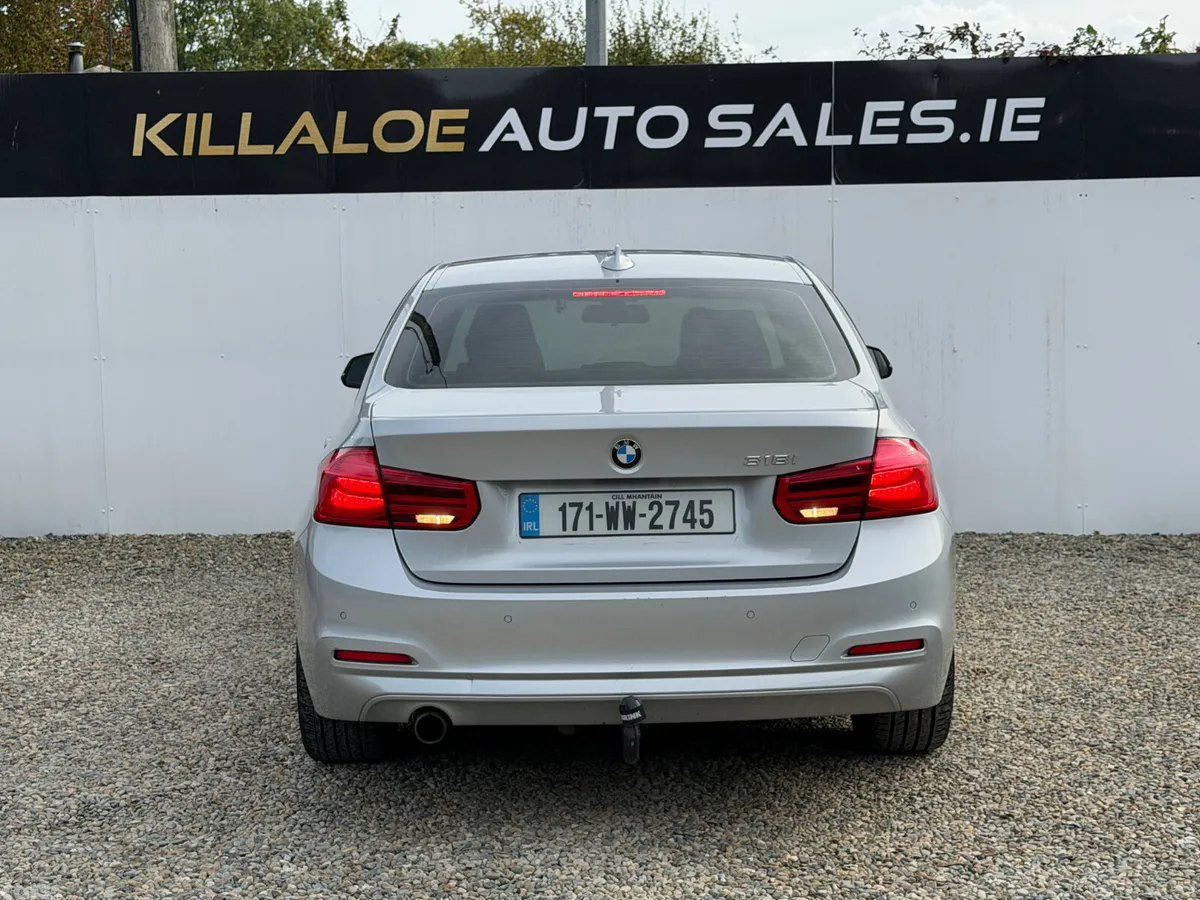 BMW 3-Series Saloon, Petrol, 2017, Silver