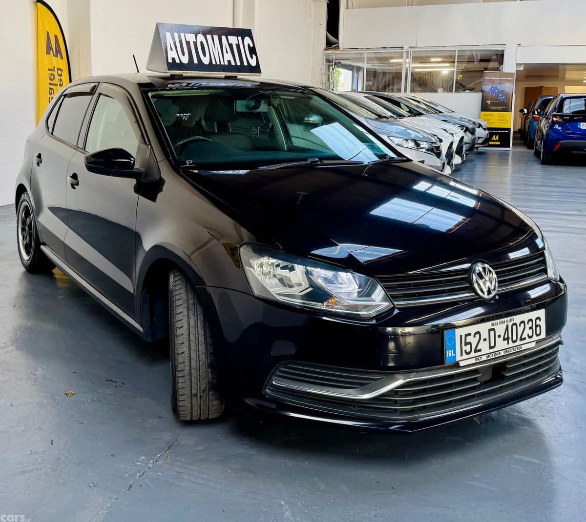 Volkswagen Polo Hatchback, Petrol, 2015, Black