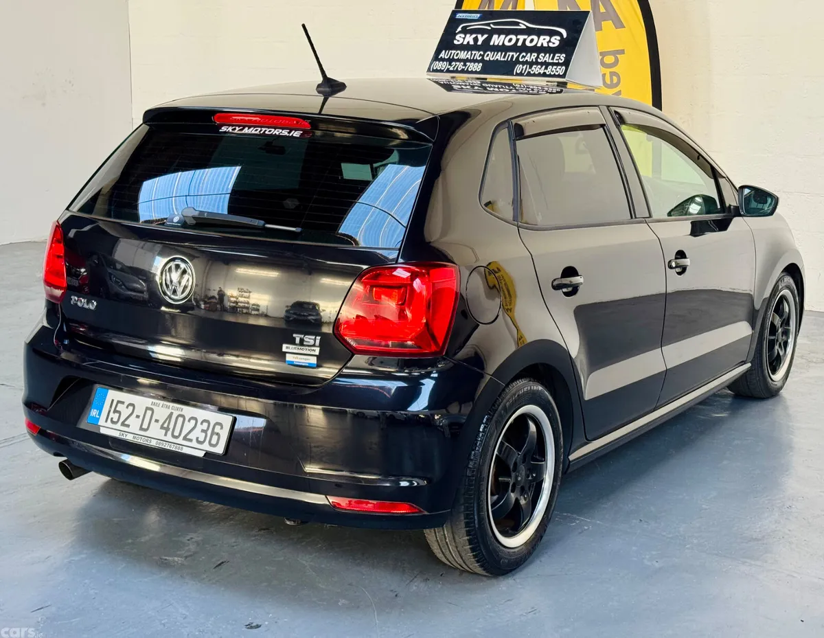 Volkswagen Polo Hatchback, Petrol, 2015, Black