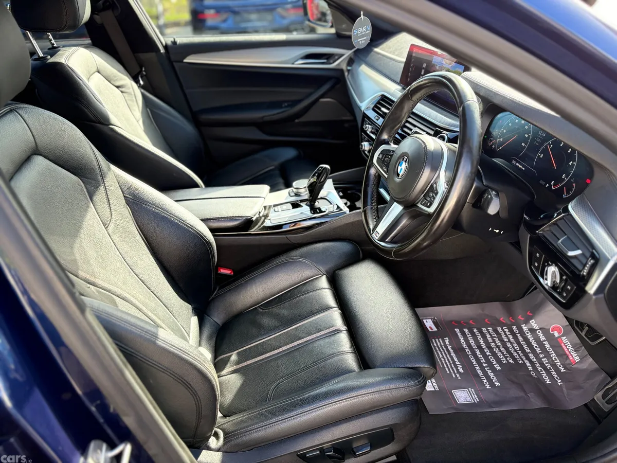 BMW 5-Series Saloon, Diesel, 2019, Blue