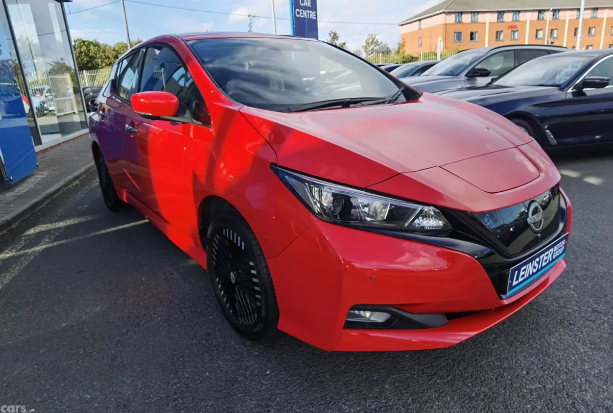 Nissan Leaf Hatchback, Electric, 2022, Red